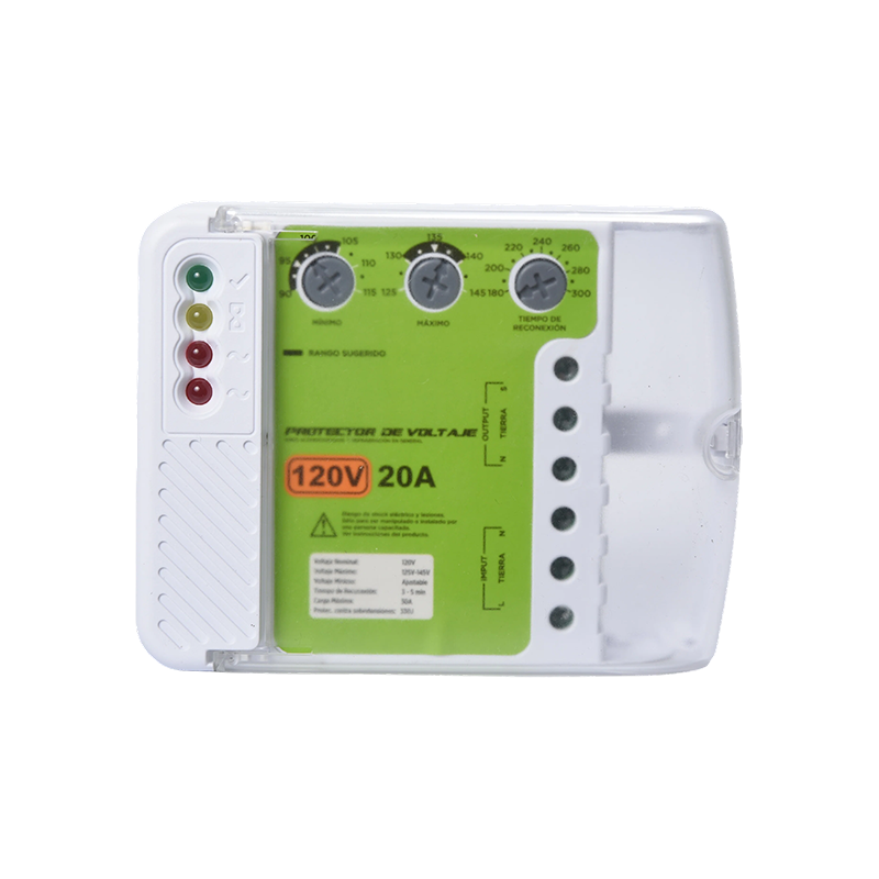 HWTB-V003D-US 110V 30A US Adjustable Voltage Protector Para sa Mga Air Conditioner